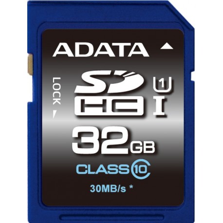 SECURE DIGITAL HC 32 GB CLASE10 ADATA