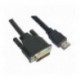 CABLE DVI-HDMI TIPO M-M 1.8 M