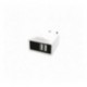 CARGADOR USB DE VIAJE/PARED DUAL 2A WHITE APPROX