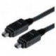 CABLE FIREWIRE IEEE 1394 4M/4M 2 Mts.