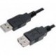 CABLE DE EXTENSION USB TIPO A-F 1.8 M