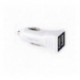 CARGADOR USB DUAL PARA COCHE 3.1A WHITE APPROX