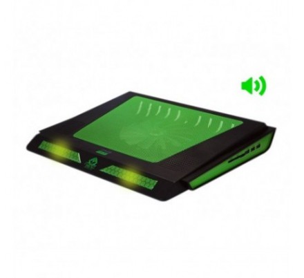 KEEPOUT GAMING COOLER PAD + 7W SPEAKERS