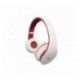 AURICULAR ESTEREO JAZZ WHITE/RED APPROX