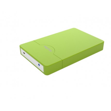 CAJA EXTERNA USB 2.5'' SATA SCREWLESS GREEN APPROX