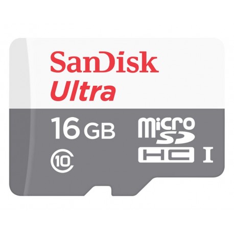 MICRO SD 16 GB 1 ADAP. CLASS 10 SANDISK