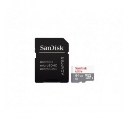 MICRO SD 64 GB 1 ADAP. CLASS 10 SANDISK