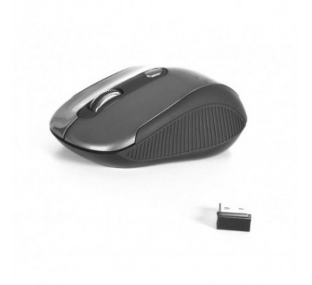 MOUSE NOTEBOOK WIRELESS HAZE BLACK OPTICAL NGS