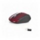 MOUSE NOTEBOOK WIRELESS HAZE RED OPTICAL NGS