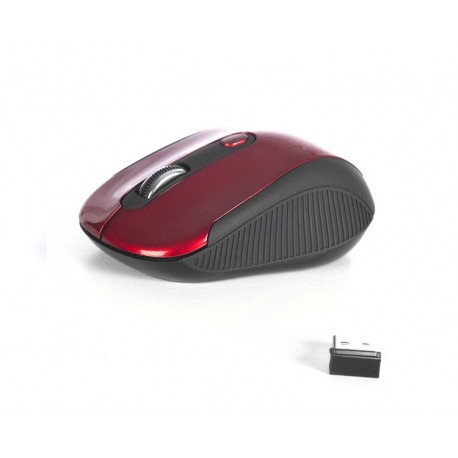 MOUSE NOTEBOOK WIRELESS HAZE RED OPTICAL NGS