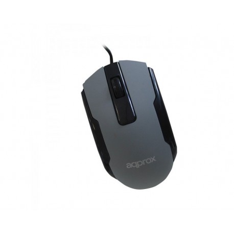 MOUSE OPTICO OFFICE GREY APPROX