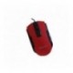 MOUSE OPTICO OFFICE RED APPROX