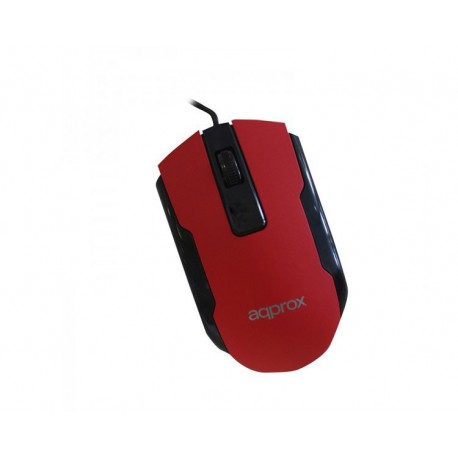 MOUSE OPTICO OFFICE RED APPROX
