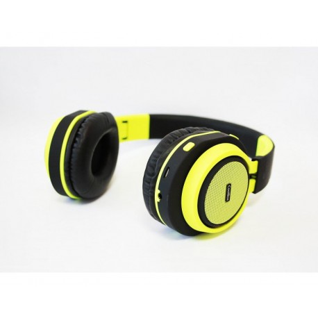 AURICULARES BLUETOOTH COOLHEAD YELLOW COOLBOX
