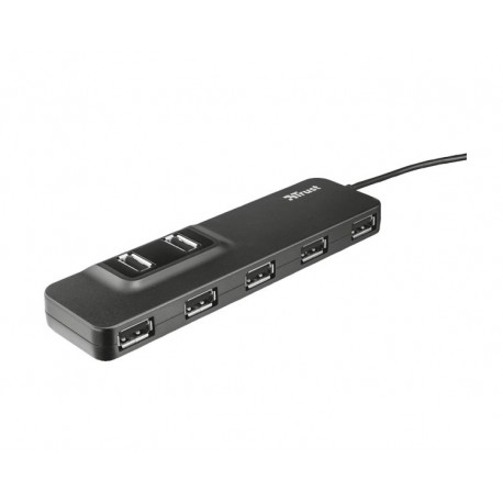 HUB OILA 7P USB2.0 + AC ADAPTER TRUST