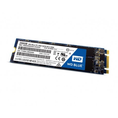 250 GB SSD SERIE M.2 2280 SATA 6 BLUE WD