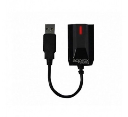 TARJETA SONIDO GAMING 7.1 USB APPROX