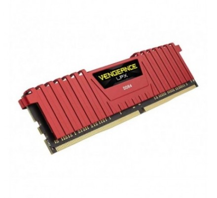 DDR4 16 GB(2X8KIT) 3000 VENGEANCE LPX RED CORSAIR