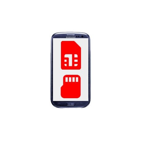 Cambio Lector Tarjeta Sim y MicroSD Samsung Galaxy S3 Mini