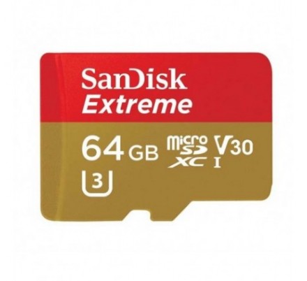 MICRO SD 64 GB 1 ADAP. EXTREME SANDISK