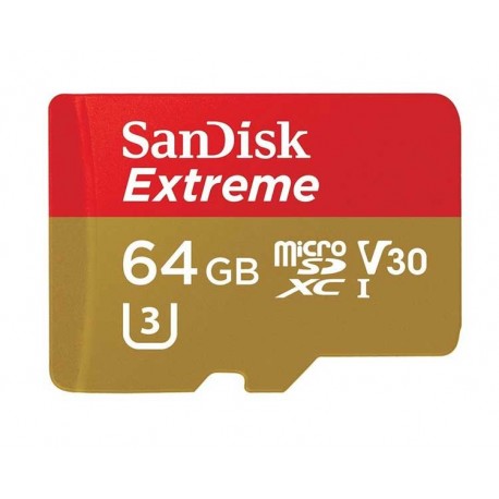 MICRO SD 64 GB 1 ADAP. EXTREME SANDISK
