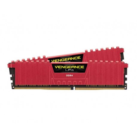 DDR4 32 GB(2X16KIT) 3000 VENGEANCE LPX RED CORSAIR