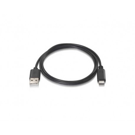 CABLE USB 2.0 3A TIPO USB-C/M- A/M 0.5 M NEGRO