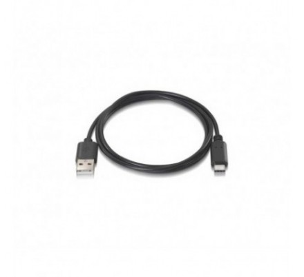 CABLE USB 2.0 3A TIPO USB-C/M- A/M 2 M NEGRO