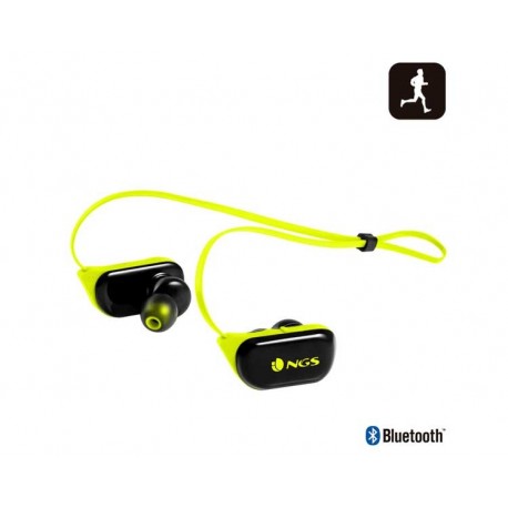 AURICULARES SPORT ARTICA RANGER YELLOW BLUETOOTH NGS