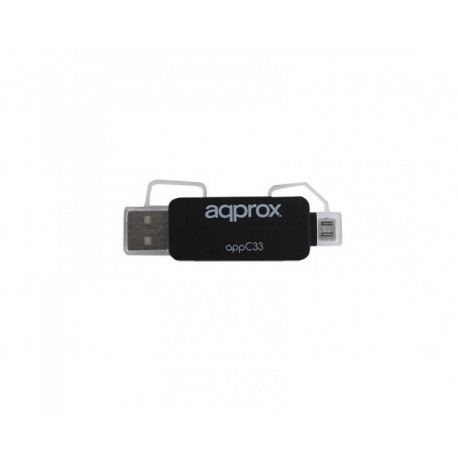 ADAPTADOR MICRO SD/SD/MMC  A USB/MICRO USB APPROX