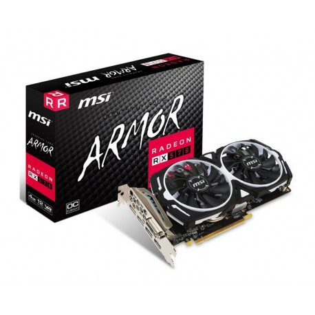 VGA AMD RADEON RX 570 ARMOR 4G OC MSI