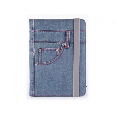 FUNDA UNIVERSAL TABLET  9'' A 10.1'' NYLON BLUE JEANS APPROX