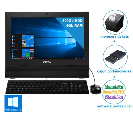TPV MSI AIO PRO 16T (pack completo)